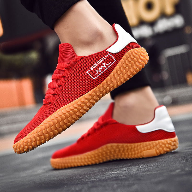 Flying Woven Casual Shoes Men's Shoes